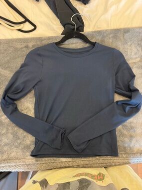 Hollister navy blue long sleeve